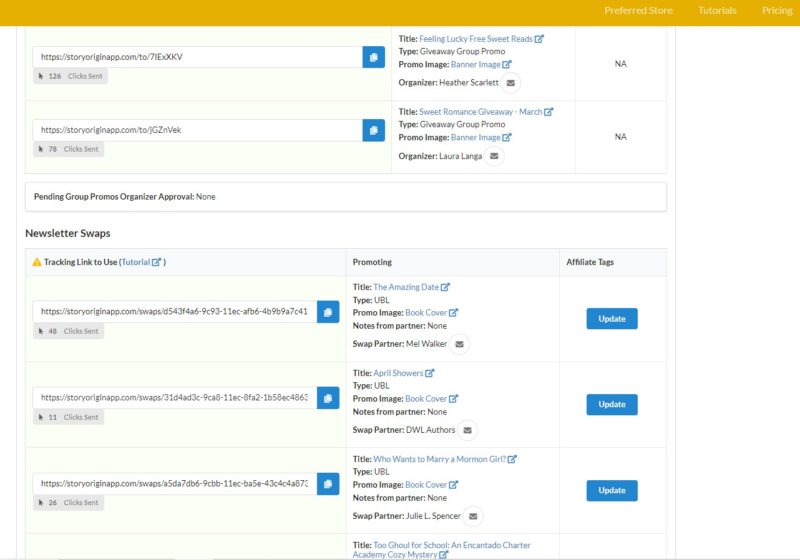 Hot tips for Story Origin, the powerful author platform for book